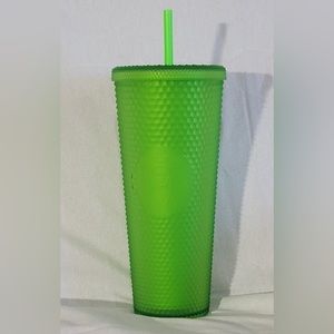 Disneyland Lime green Starbucks tumbler
